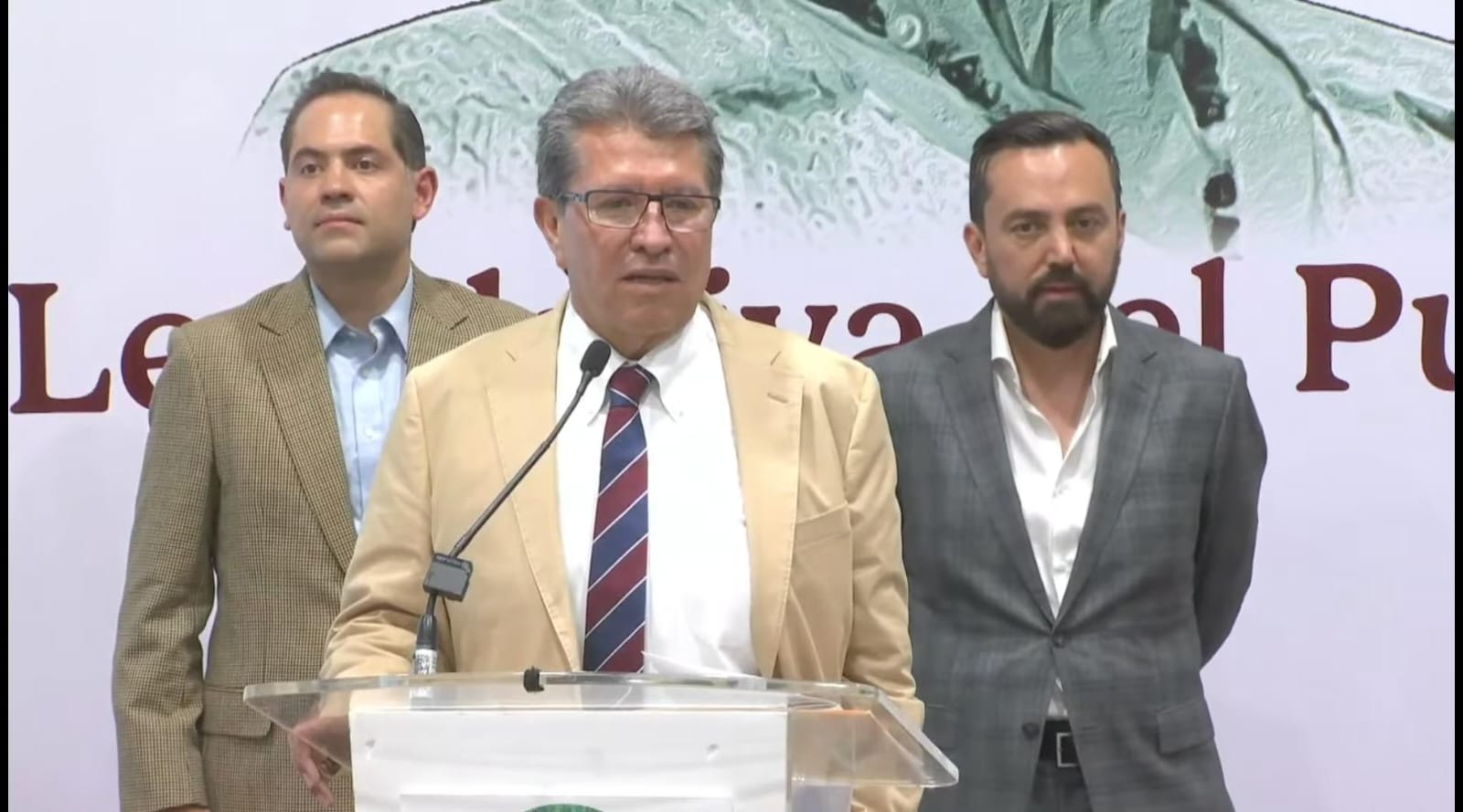 Ricardo Monreal, presidente de la Jucopo en la Cámara de Diputados en la "Legislativa del Pueblo"