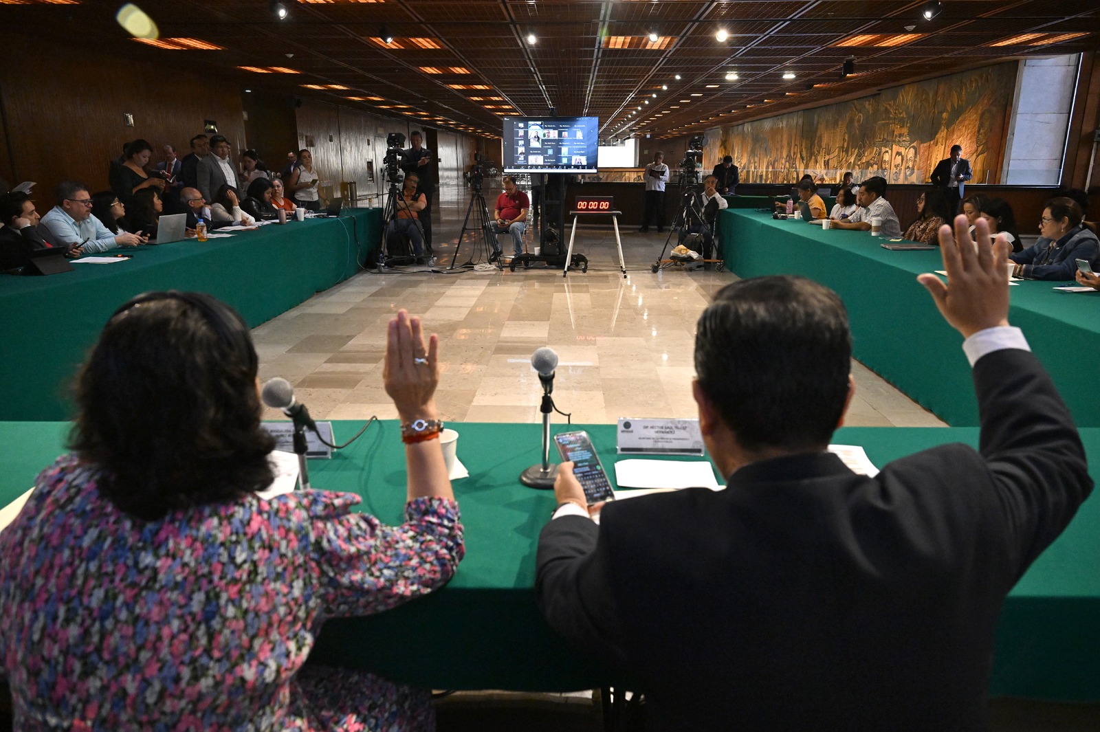 Miembros de la Comisión de Presupuesto y Cuenta Pública