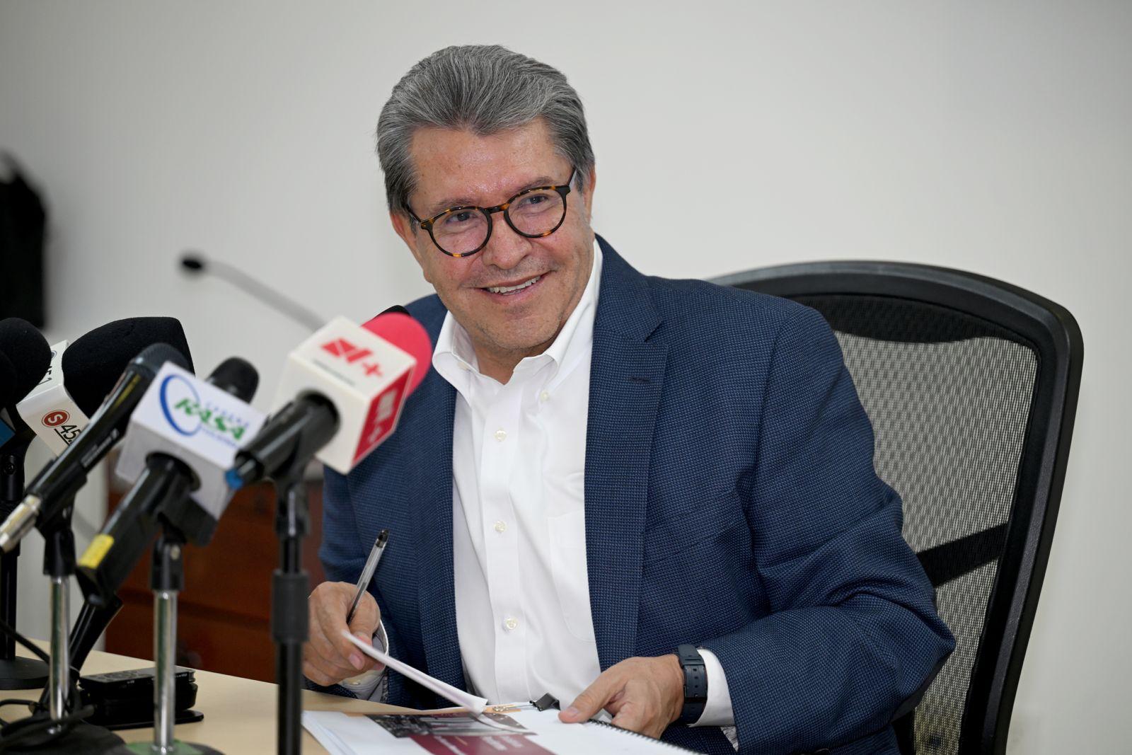 Ricardo Monreal, presidente de la Jucopo.