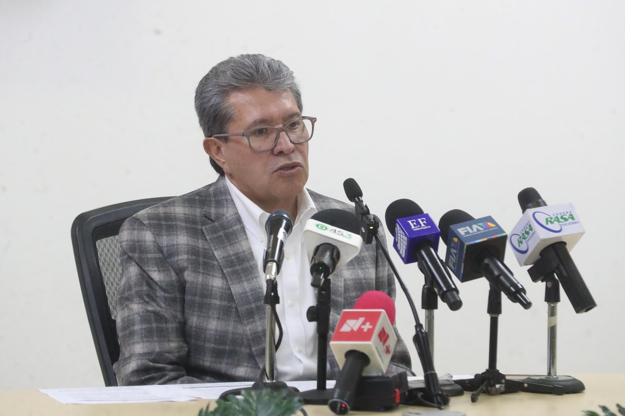 Ricardo Monreal, presidente de la Jucopo.
