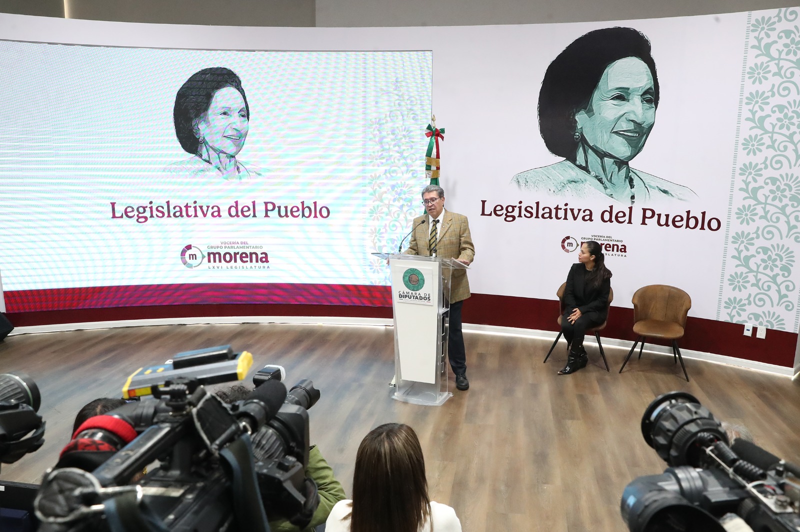 Diputado Ricardo Monreal Ávila, presidenta de la Jucopo.