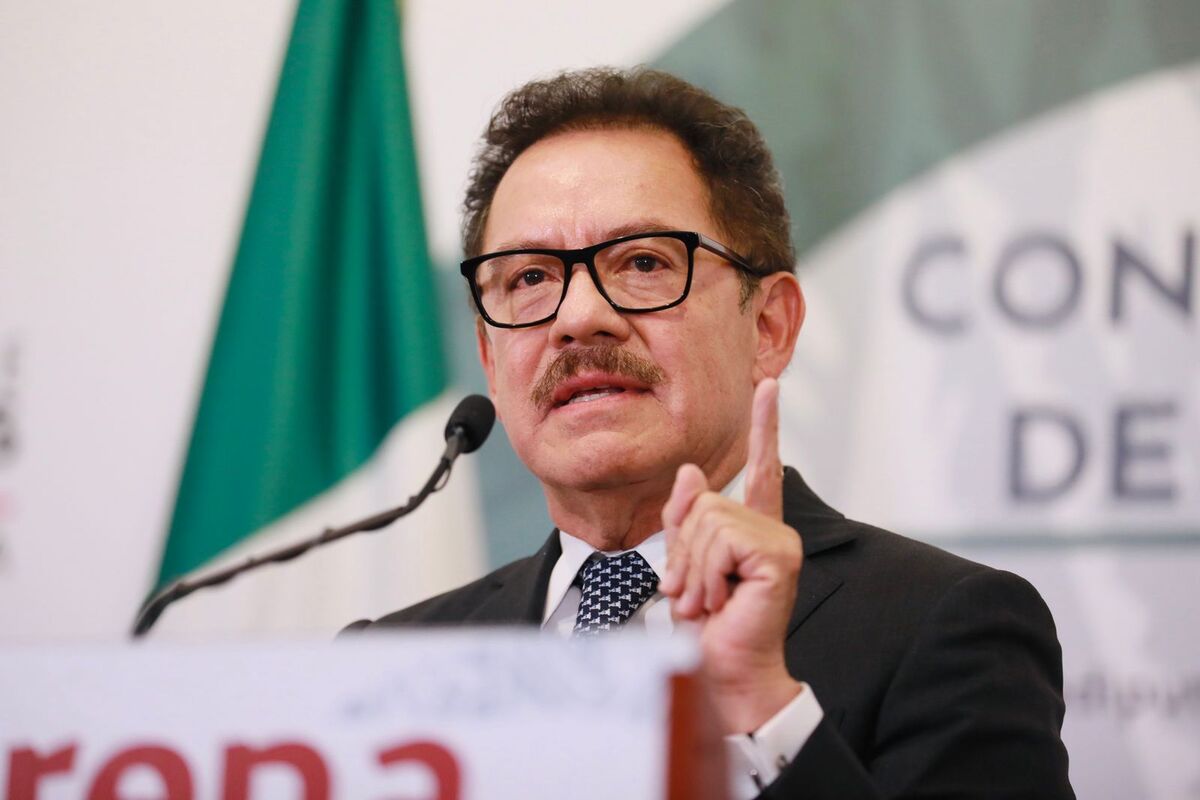 Ignacio Mier, coordinador de Morena en el Senado de la República.