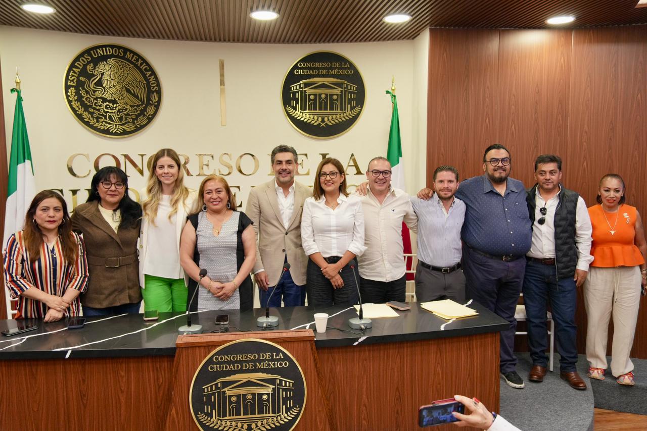 Bancada del Partido Verde en la Ciudad de México.